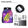 thumbnail image 6 of Prestonplayz Backpack 3D Print Lightweight Bookbag Casual Sport Daypack Travel Bag Laptop, 6 of 8