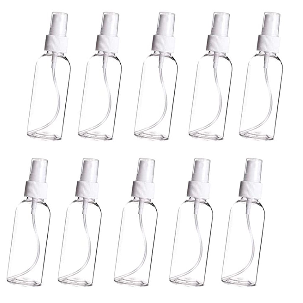 Fine mist spray bottle 50ml transparent 10pc(BUY 2 GET 1 FREE