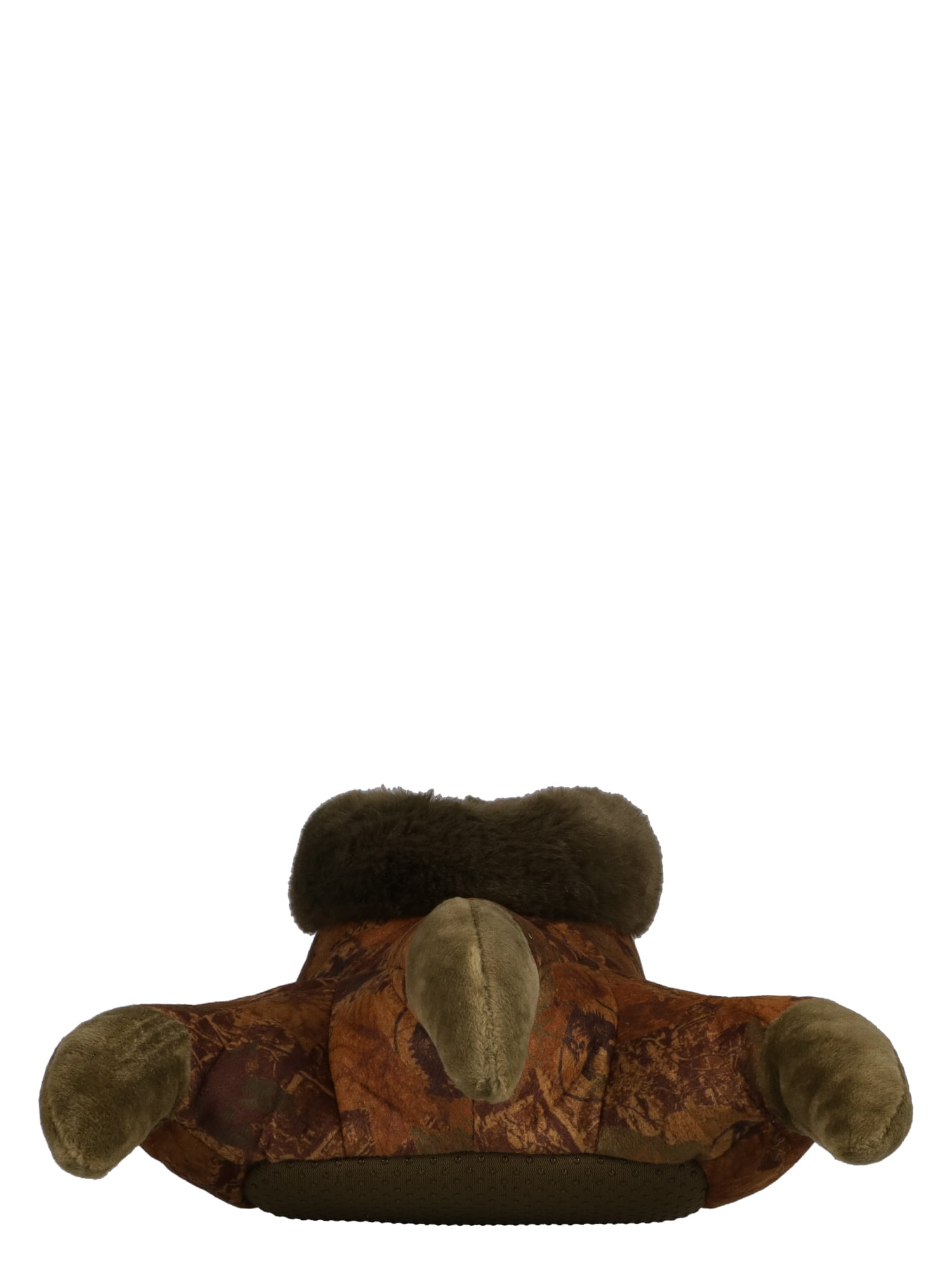 Jurassic World by Universal Boys Dinosaur Claw Plush Camo Slipper