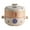 White, variant on Soup pot, ceramic casserole with steamer, 2.5L kitchen cooking saucepan, vintage with handle soup pot, enamel cooking pot, ceramic steamer for the household