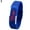 Dark Blue, variant on 5Pcs Unisex Fashion Silicone Red LED Sports Bracelet Touch Digital Wrist Watch