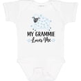 thumbnail image 3 of Inktastic Grammie Loves Me Grandson Boy Lamb Boys or Girls Baby Bodysuit, 3 of 5