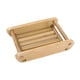 thumbnail image 2 of Escurridor de jabón de madera de bambú, soporte para jabón de ducha, bandeja para jabón para baño, ducha, tocador, fregadero de cocina, nuevo, 2 of 7
