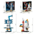 thumbnail image 6 of 107 Piece DIY Building Blocks Space Rocket Craft Launch Center Base Puzzle Model Assembling Bricks Small Set Education Boys Toy, 6 of 8