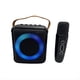 thumbnail image 1 of Micrófono Portátil de Audio Bluetooth Multifuncional Lámpara de LED Colorida Altavoz de Karaoke para el Hogar 1 Micrófono, 1 of 5