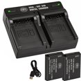 thumbnail image 7 of BM Premium 2 SLB-10A Batteries and Dual Bay Battery Charger for Samsung EX2F, WB200, WB250F, WB2100, WB500, WB550, WB750, WB800F, WB850, WB850F Camera, 7 of 7