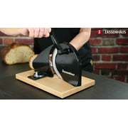 Zassenhaus Classic Manual Bread Slicer ، 11.75 بوصة بواسطة 8 - بوصة ، كريم ، (72082)