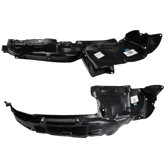 TRQ Front Inner Fender Liner Set Fits Select 2003-2006 Toyota Tundra TO1248125 TO1249125