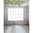 thumbnail image 1 of BSDHOME Polyester 5x7ft Wooden Floor Flowers Window Photography Backdrops Photo Props Studio Background, 1 of 2