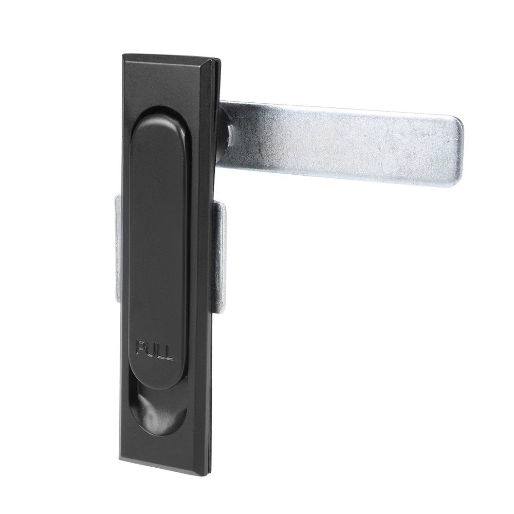 2PCS Electric Panel Cam Lock Pull Type Door Lock Black 7172