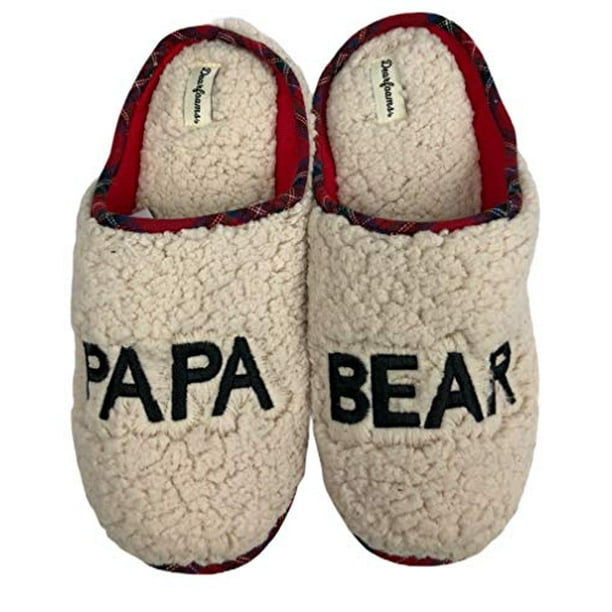 papa bear dearfoam slippers