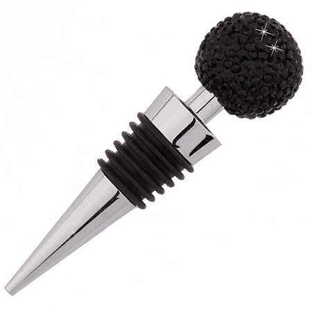 

Bar Caps Stopper Seal Restaurant Wedding Party Preservers Wine Father Champagne Crystal Diamonds Diamond Gifts Sealers Bling Day Decorative Black