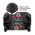 thumbnail image 4 of Lsque Gnome With Mushroom 2 Printed Luggage Cover, Travel Luggage Protector,Scratch and Dirt Resistant, Fits 18-32 Inch Luggage - Small, 4 of 9