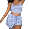 thumbnail image 1 of Pyjamas Assortis pour Femmes Deux Grande Taille Pyjamas Aguichant Pyjamas d'Été Confortables, 1 of 6