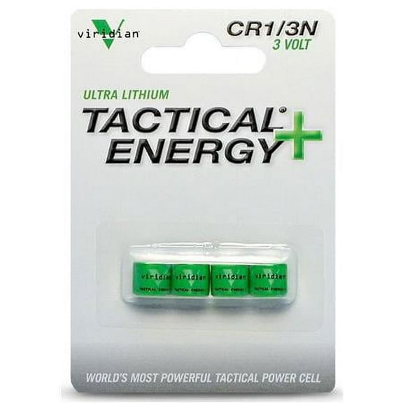 Viridian 1/3N 3V Lithium Battery 4 Pack