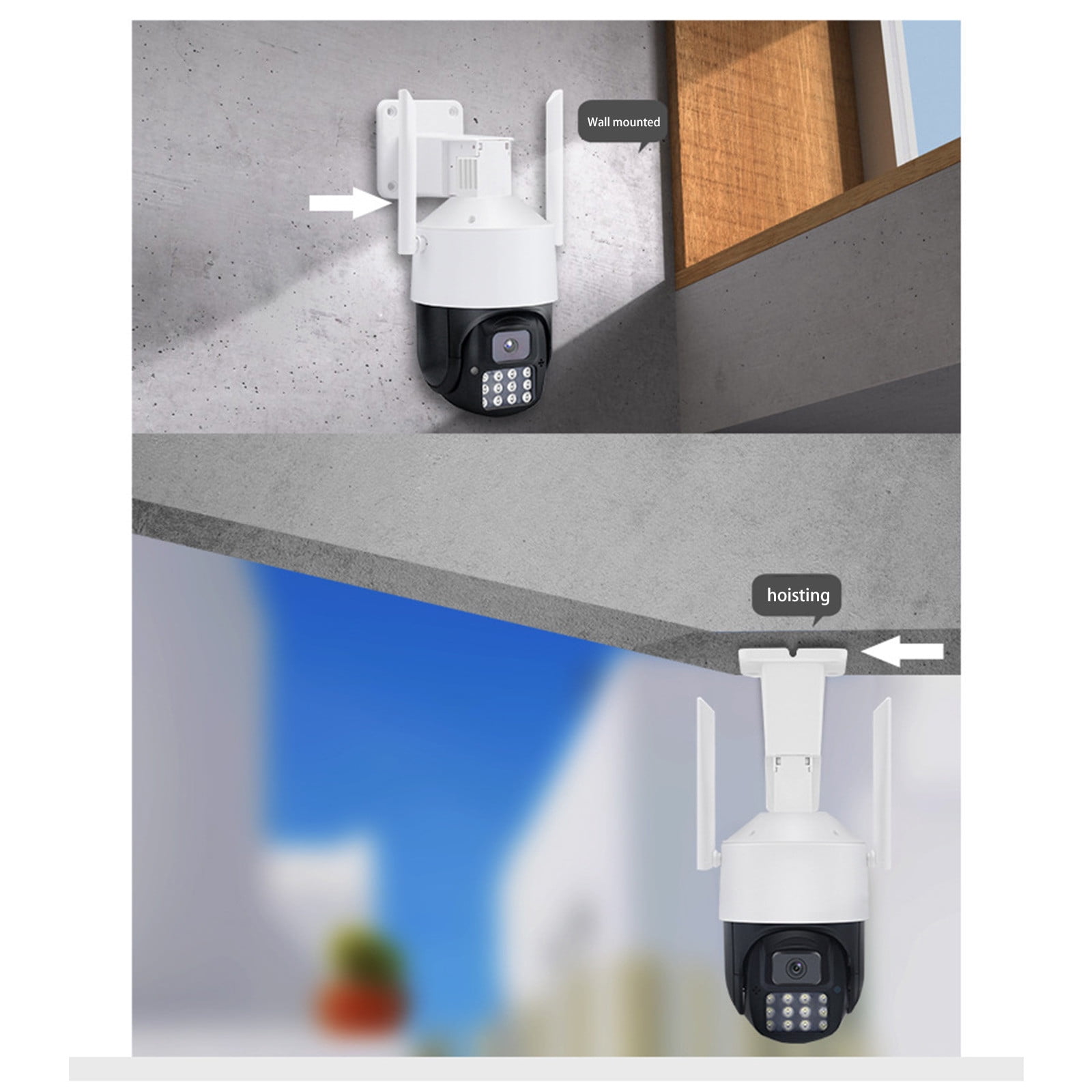 sruoe Surveillance Cameras, Surveillance Cameras Wireless, Security Cameras Wireless Outdoor, Security Camera, Night Vision, Home Monitor Camera