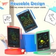 thumbnail image 3 of Tableta de escritura LCD TQU para niños de 8.5 pulgadas con paquete de 8, 3 of 7
