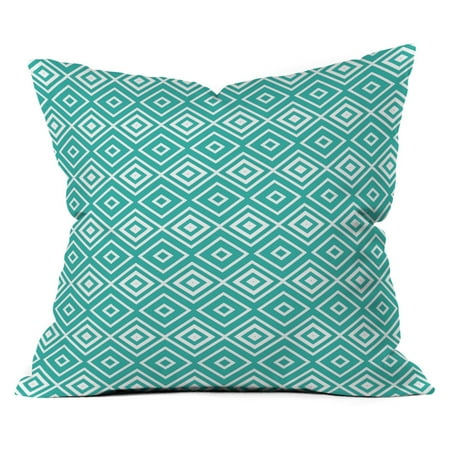 UPC 887522253004 product image for Deny Designs Lisa Argyropoulos Diamonds Are Forever Aquatic Outdoor Throw Pillow | upcitemdb.com
