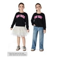thumbnail image 2 of Serdomi Black New York Sweatshirt for Little & Big Girls - Cool Top Clothes Size 12/14, 2 of 7