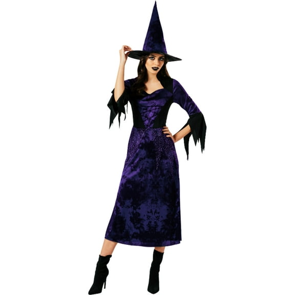 Classy Purple Witch Women's Costume Small 6-8