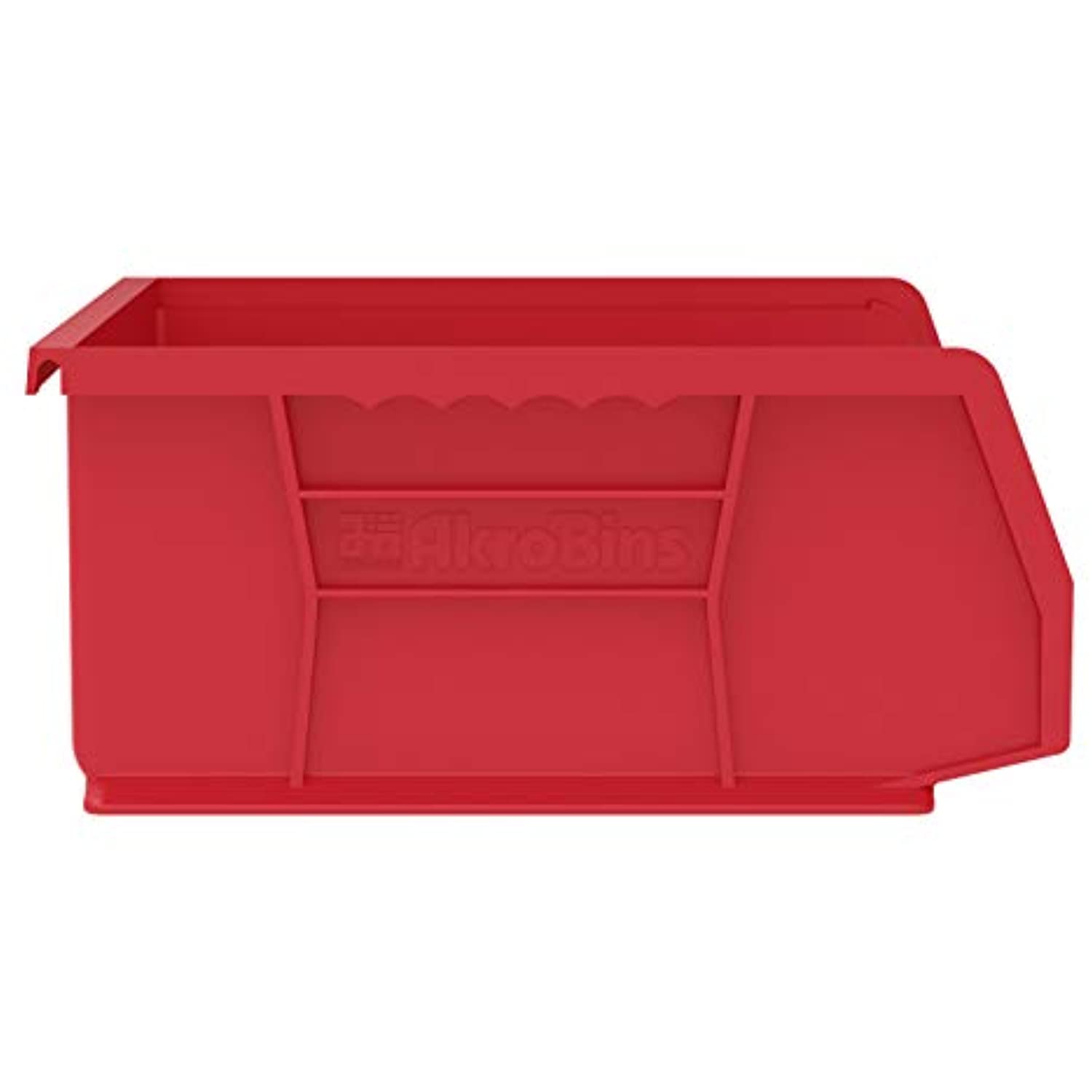 Akro-mils Hang and Stack Bin Red  Industrial Grade Polymer 30255RED - image 2 of 6