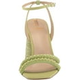 thumbnail image 2 of Sam Edelman Kia Summer Pear Bead Square Open Toe Ankle Strap Block Heeled Sandal (Summer Pear Bead, 8), 2 of 6