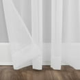 thumbnail image 7 of Dtwnek Set of 2 Panels Sheer Curtain Sheers Light Filtering Window Curtains for Living Room, Bedroom, 52" x 63", 7 of 7