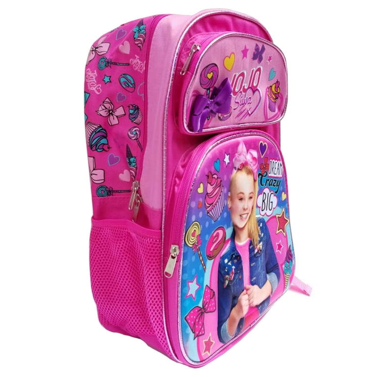 Jojo Siwa 16 Backpack 3D Pop Up Embroidered
