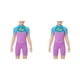 thumbnail image 4 of Advancent Trajes de neopreno Breathe Freely, traje de buceo para niños, traje de neopreno de una pieza para niños y niñas, antimedusas, varios tamaños Type1 NO1 Advancent CBP194518, 4 of 6