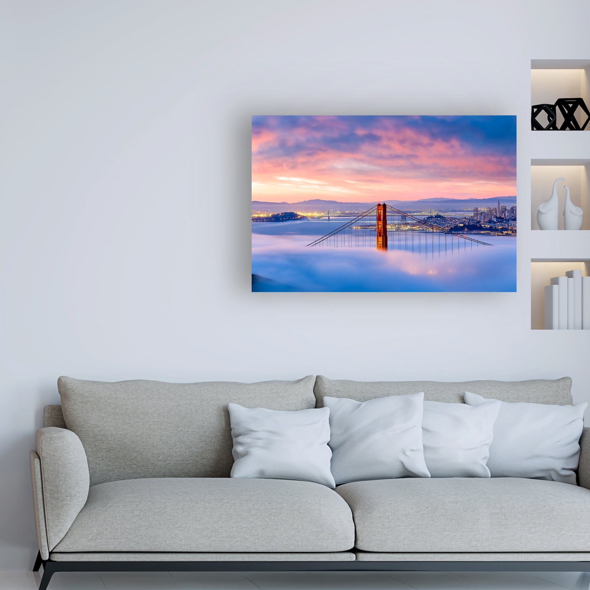 Trademark Fine Art 'Anomaly' Canvas Art by Dave Gordo
