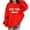 Red#01, variant on Kids Girls Hoodie with Pocket Graphic Letter Print Pullover Hooded Sweatshirt Hoodies for Kids for Casual Activities Grey 7-8 Years