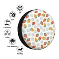 thumbnail image 3 of Bingfone Floral Strawberr Spare Tire Cover Weatherproof Universal Wheel Protectors for RV Camper Travel Trailer SUV Truck-14 inch, 3 of 8