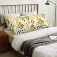 thumbnail image 6 of Disketp Hawaii Palms Print Body Pillow Cover - Super Soft 20x54 Body Pillow Case,Long Side Hidden Zipper (without pillow core), 6 of 6