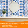 thumbnail image 4 of Uxcell 20Pcs Azulejos de Backsplash Autoadhesivos, 6" x 6" Pegatinas de Azulejos Impermeables para Paredes de Cocina, Baño y Dormitorio, Azul, 4 of 6