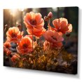 thumbnail image 2 of Designart "Seasonal Flowers landscape At Sunrise" Floral Wall Decor, 2 of 5
