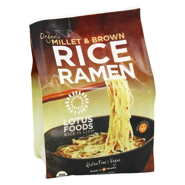 Lotus Foods Organic Millet & Brown Rice Ramen, 10 Oz