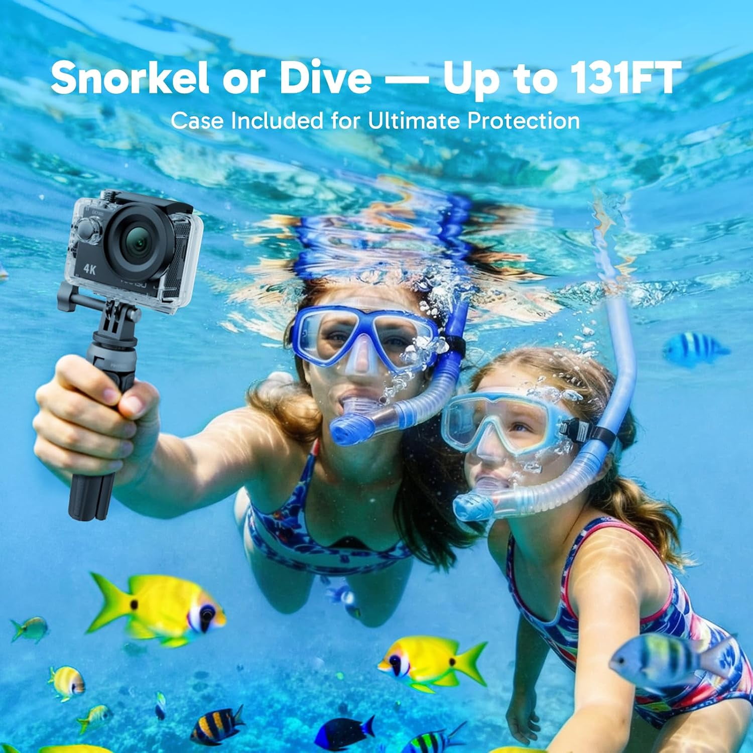 AKASO, Action Camera, 4K30FPS, 20MP Waterproof Underwater