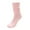 Pink, variant on ktowifly 3 Pairs Knitting Cotton Socks for Women Casaul Breathable Soft Comfy Solid Color Trendy Sock