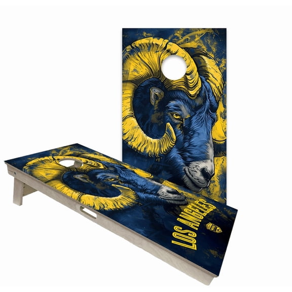 Skip's Garage | Los Angeles Backyard 2x4 Cornhole Board Set with Bags