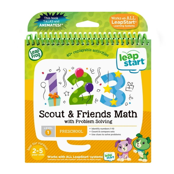 Reserve LeapFrog LeapStart 3D Scout & Friends Math durante 2 a 4 años