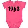 thumbnail image 3 of Inktastic Don't Let the Dream Die 1963 Mlk Boys or Girls Baby Bodysuit, 3 of 5