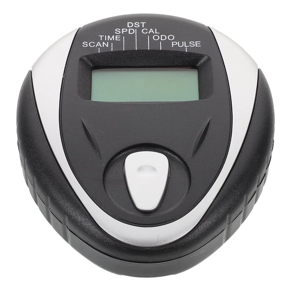 SHOWERORO Stationary Bike Tracker Black Lcd Display For Data Monitoring 1Set