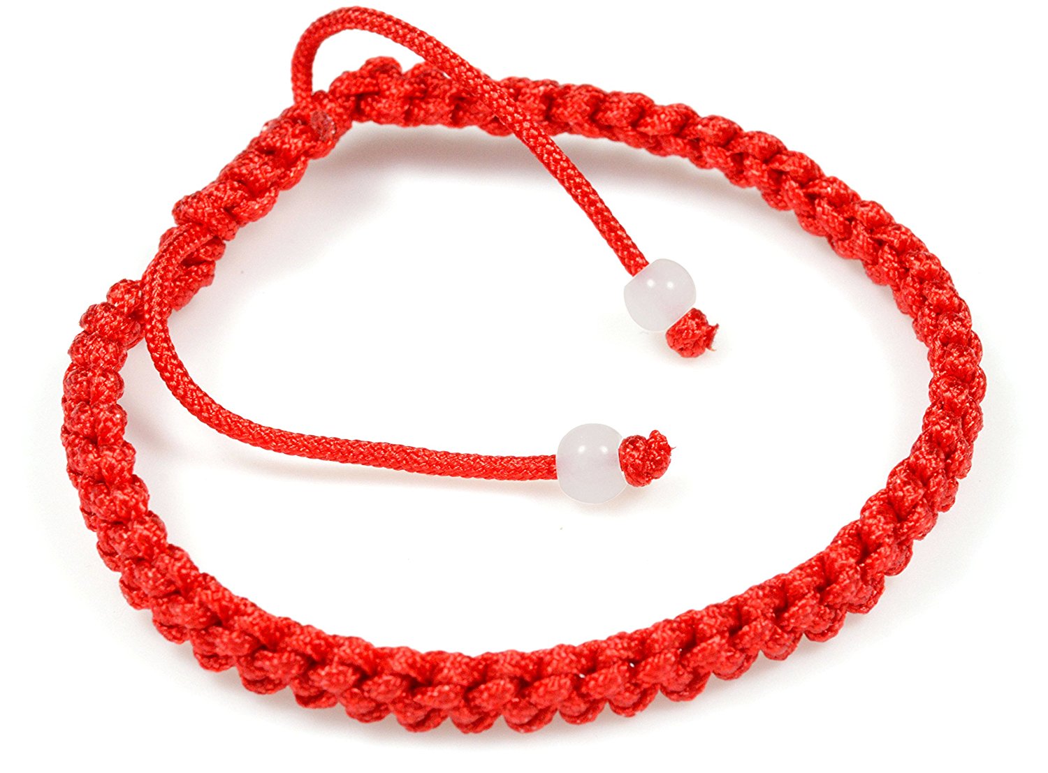 Red string bracelet , Kabbalah bracelet, woven braided adjustable bracelet  - men women st030 