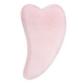thumbnail image 3 of Cool Feel Massage Scrapping Plate, Scrapping Plate, Natural Rose Quartz Man For Baby, 3 of 8