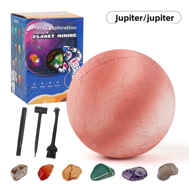 Wholesale Pre-Designed Jupiter Excavation Toy for Kids - Solar System Exploration Educational Tool with Video Guide, Colorful Packaging, Enhances Hand-Eye Coordination & Planetary Knowledge through
