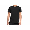 thumbnail image 2 of Calvin Klein Men's 3-Pack Cotton Crew-Neck Classic Slim T-Shirt, Black, XL, 2 of 3