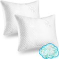 thumbnail image 1 of Paquete de 2 unidades de espuma viscoelástica Pillows Xtreme Comforts, ajustable, 1 of 9
