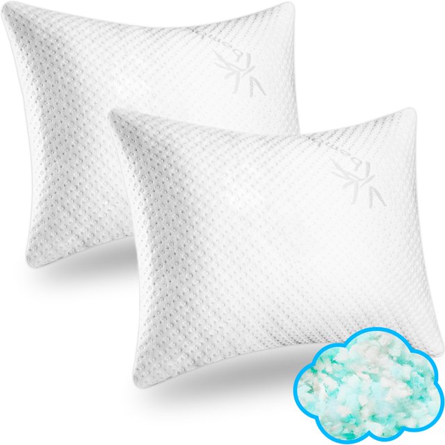 Paquete de 2 unidades de espuma viscoelástica Pillows Xtreme Comforts, ajustable