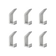 thumbnail image 1 of Rawiri Ganchos pequeños para toallas de baño, ganchos para abrigos, ganchos para pared, ganchos para colgar ropa, sombreros, llaves, 1 of 5