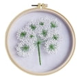 thumbnail image 1 of Embroidery Kit Chinese Style Three-dimensional Transparent Yarn Hand Embroidery Set With 8.6” Embroidered Shed, 1 of 9
